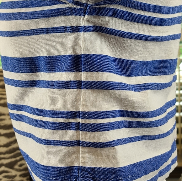 Levi's Blue and White Striped Top Size XS - Picture 7 of 11